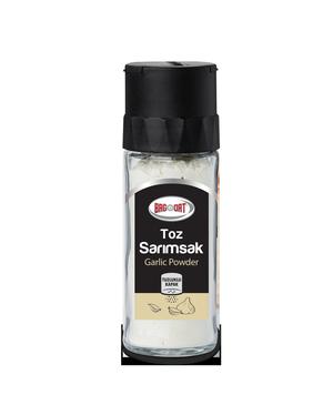 Garlic Powder Salt Shaker Glass Bottle 50 Gr