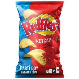 Ruffles Ketchup Potato Chips Party Size 155 Gr