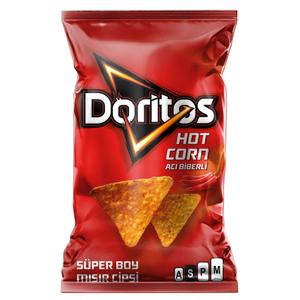 Doritos Hotcorn Corn Chips Super Size 109 Gr