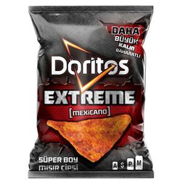 Doritos Extreme Corn Chips Super Size 109 Gr