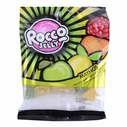 Jelly Sour Fruit Flavored Soft Candy with Fruit Juice 80 Gr