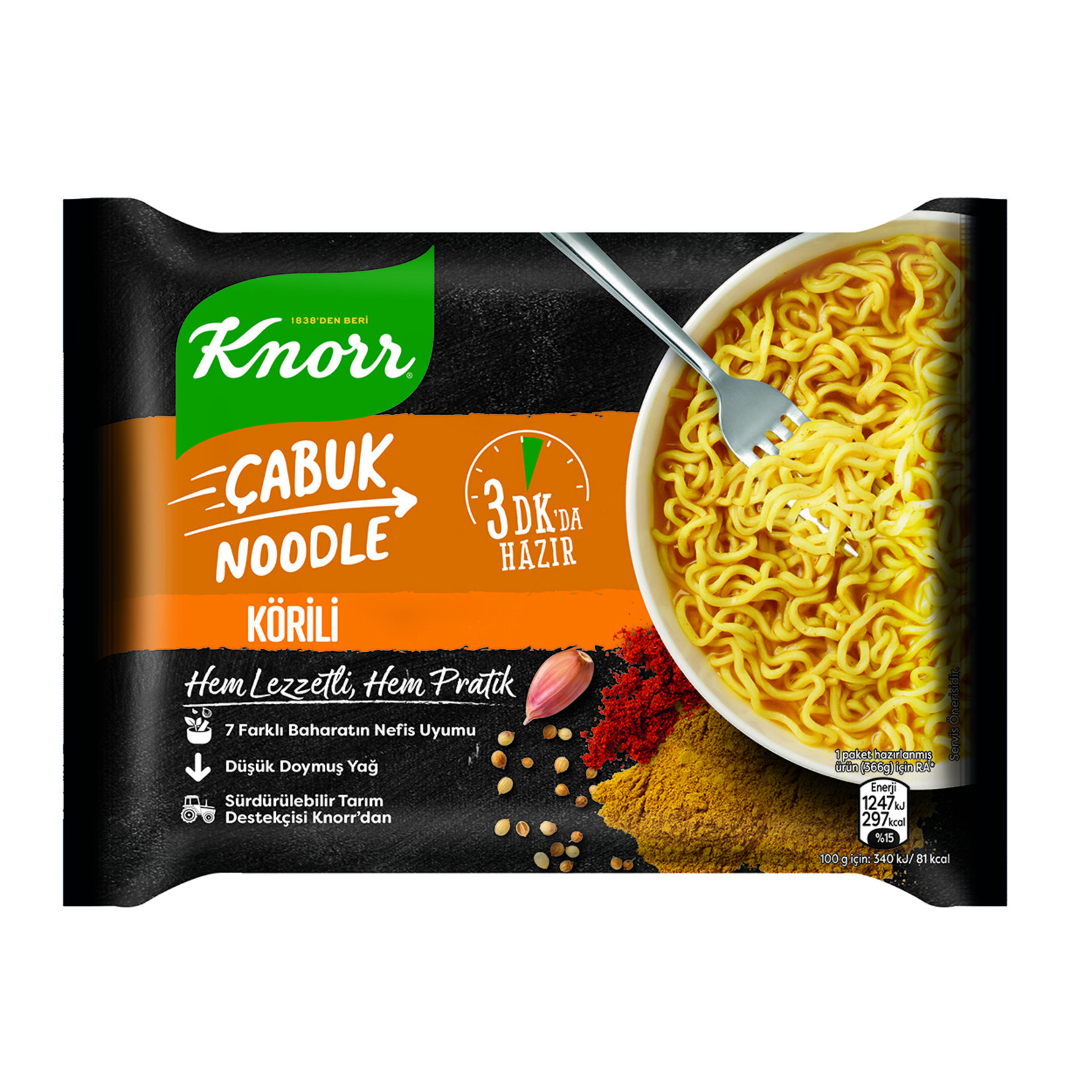 Curry Instant Noodle 66 Gr
