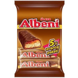 Albeni Chocolate Coated Bar 5X36 Gr