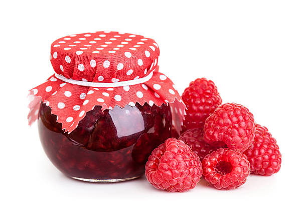 Natural Raspberry Jam 250 Gr