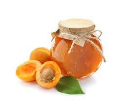 Natural Apricot Jam 250 Gr