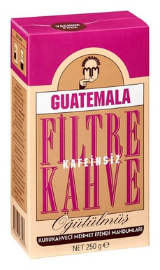 Decaffeinated Guatemala Filter Coffee 250 Gr