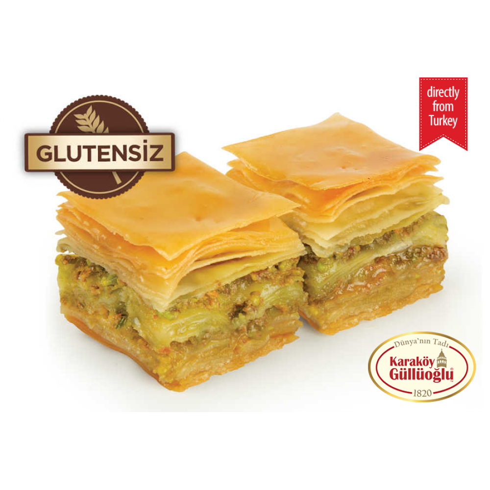 Gluten Free Baklava with Pistachio (500 gr)