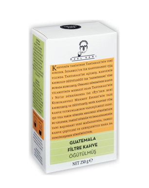 Special Series Guatemala Filter Coffee 250gr Vacuum Packaging