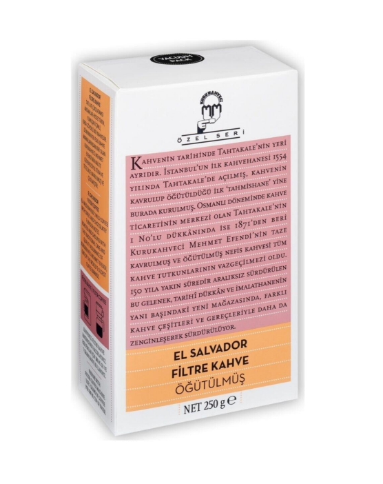 Special Series El Salvador Filter Coffee 250gr Vacuum Packaging
